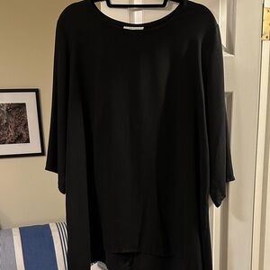 bryn Walker Elegant Black Tunic